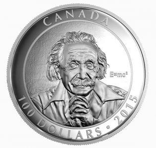 Einstein Karsh Canada Dollar-grey