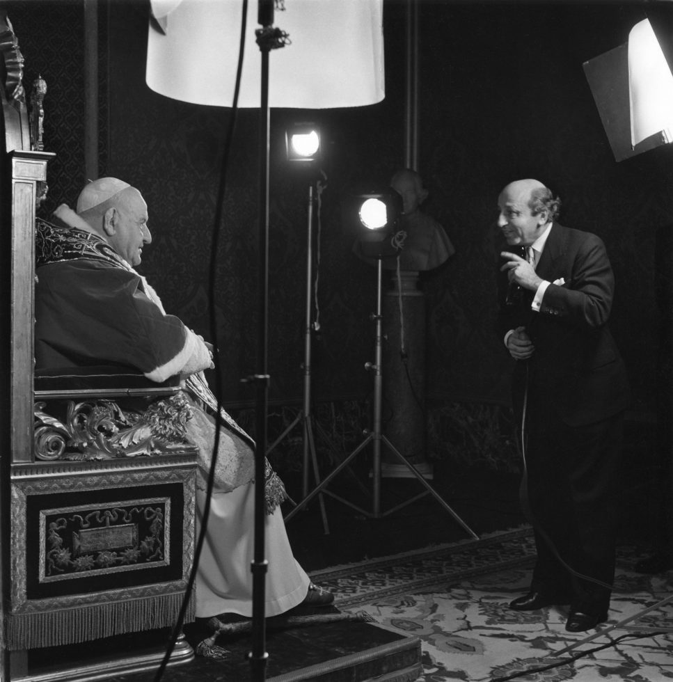 With Pope John XXIII, 1959 – Yousuf Karsh