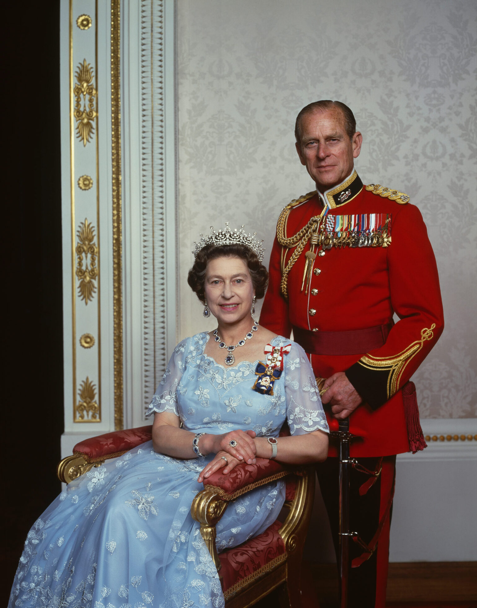 Queen Elizabeth II and Prince Philip – Yousuf Karsh